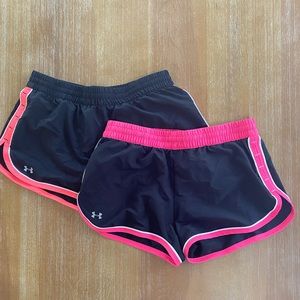 Bundle Under Armour Womens Small athletic shorts